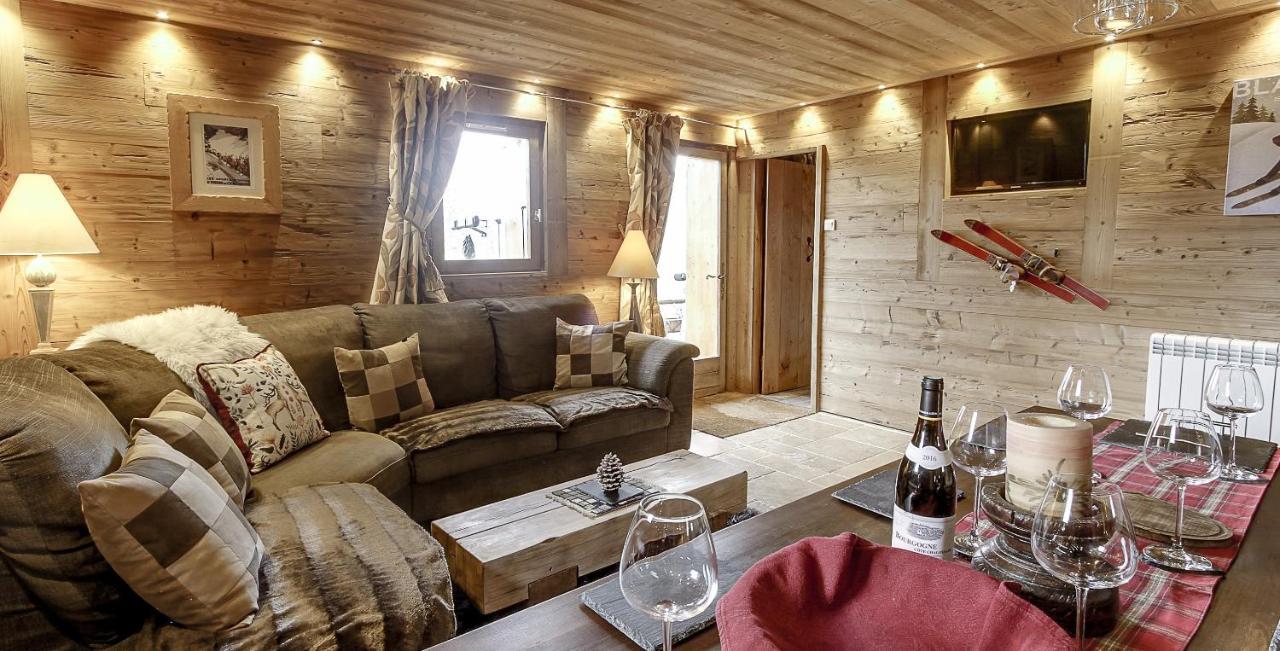 Chalet Miravidi, Montchavin-La Plagne, Jacuzzi & Sauna Экстерьер фото