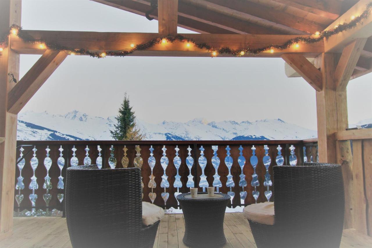 Chalet Miravidi, Montchavin-La Plagne, Jacuzzi & Sauna Экстерьер фото