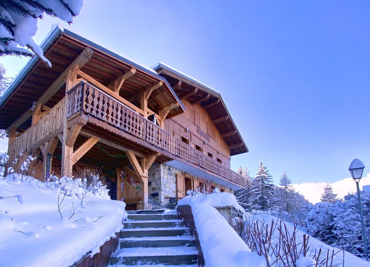Chalet Miravidi, Montchavin-La Plagne, Jacuzzi & Sauna Экстерьер фото