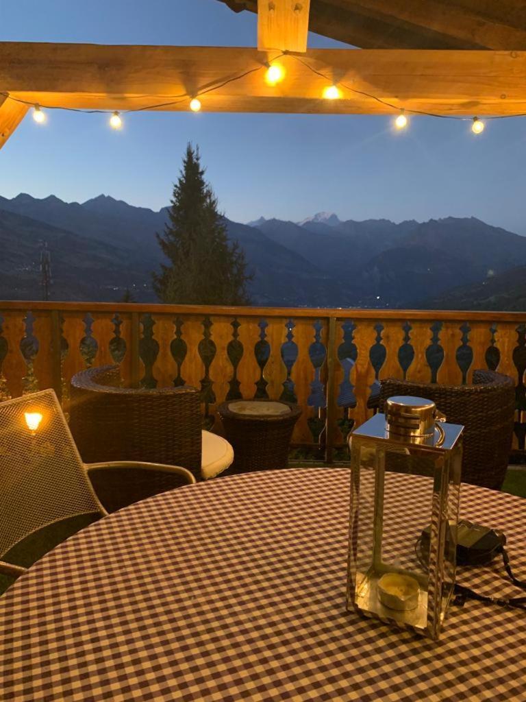Chalet Miravidi, Montchavin-La Plagne, Jacuzzi & Sauna Экстерьер фото